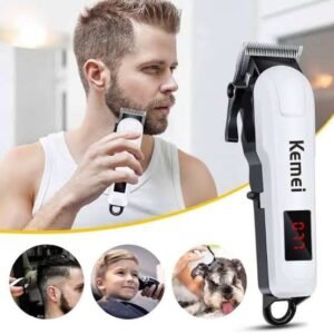 Kemei Digital Electric Hair Clipper Trimmer
