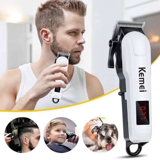 Kemei Digital Electric Hair Clipper Trimmer