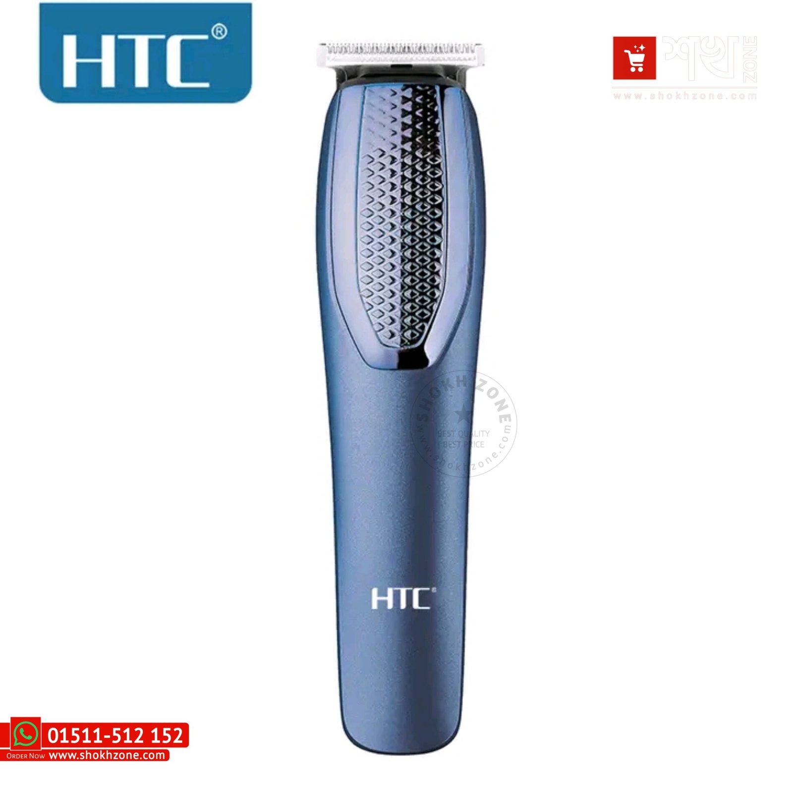 HTC Trimmer - Shokhzone - HTC AT-(1210) Professional Hair Clipper Trimmer - Image 2