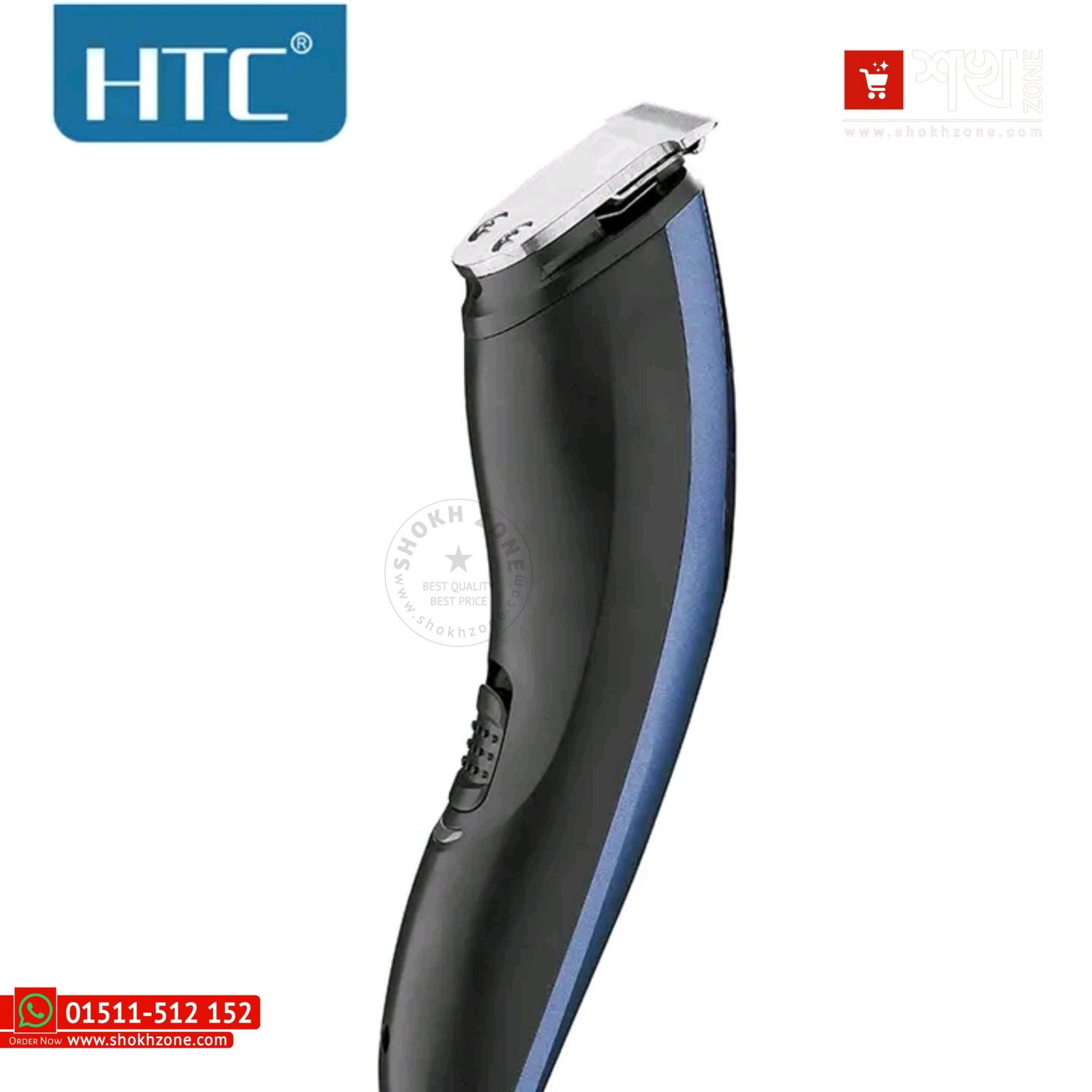 HTC Trimmer - Shokhzone -3 HTC AT-(1210) Professional Hair Clipper Trimmer - Image 3