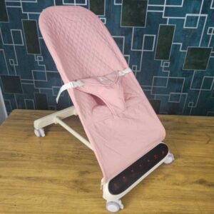 Premium Baby Swing & Rocker Chair with LED Lights and Built-in Speaker – For Boys & Girls