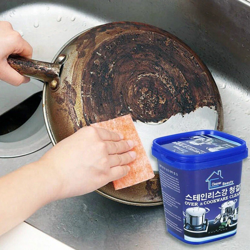 product_1777448066_4515 Cookware Cleaner Paste-ম্যাজিক ওয়াশ ক্লথ (৫ পিস ফ্রি) কম্বো অফার - Image 3
