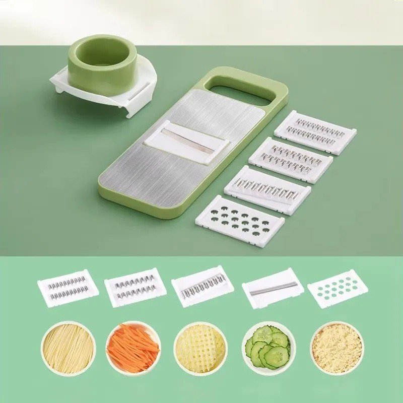 product_1782319733_7144 5-in-1 Multifunction Vegetable Cutter & Slicer - Image 2