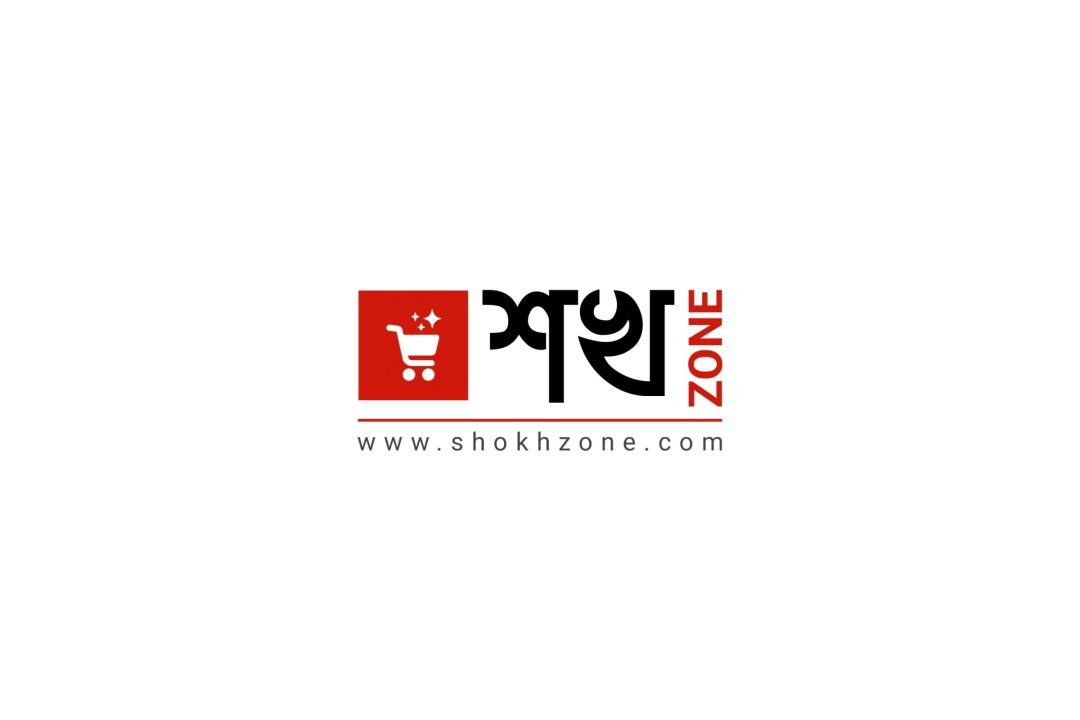 8. White BG Red+Black Landscape End Screen Logo Wallpaper